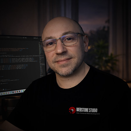 Liviu Jurubita - Founder Lead Developer Webstone Studio