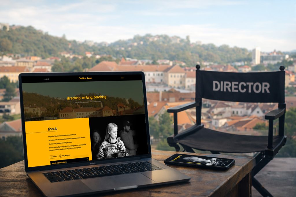 Cinematic personal brand & portfolio experience