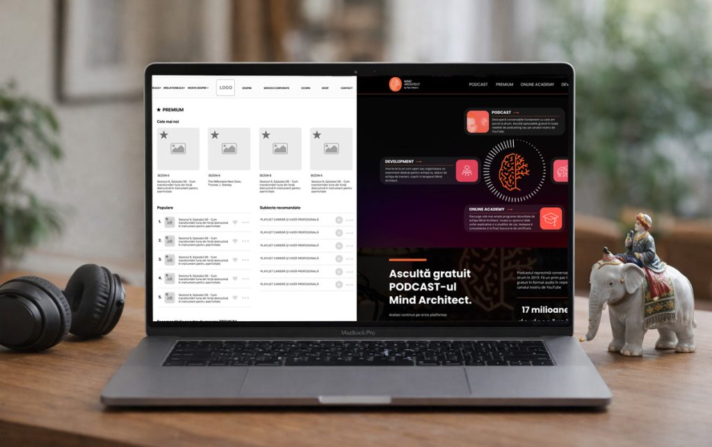 UX Architecture & Web Design System